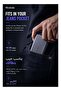 Magnetic Wireless Power Bank, Ultra-Thin 10mm, 5000mAh, 15W Wireless + 20W USB-C, Black - 6