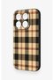 Mi 17 5g Compatible Cream Plaid Pattern Silicone Case - 4