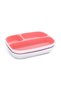 3-Compartment Splash-Proof Plate Set Pink/Purple and Soft-Tipped 6-Piece Colorful Baby Spoons Set of 2 - 4