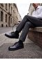 Thick Padded Sole Matte Shiny Boys' Classic Corded Circumcision Suit Shoes - 3
