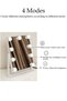 Smart Touch Control Electric Tabletop Makeup Mirror，Hollywood makeup mirror，Vanity Mirror with 12 Dimmable Bulbs LED Lights, Three Color Lighting Modes, 360°Rotation - 7