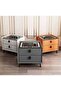 Multifunctional nightstand side table - 2