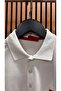Men's Polo Collar T-Shirt Custom Felt Embroidery Design Polo T-Shirt Code: Js26Hg003 - 4