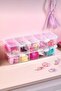 Vully 12 Pieces 5-Compartment Lego Storage Container with Lid - Multi-Purpose Organizer, Hobby Material Organizer - 2