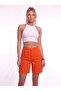 Mini Shorts Denim Wide Leg 100% Cotton Lycra-Free - 4