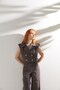 Button Detailed Suit Gray - 3