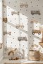 Children's Room Wall Sticker 191 Pieces Car Vehicle and Polka Dot Themed Wall Decal - 2