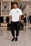 Unisex Comfortable Fit T-Shirt and Sweatpants B Printed Set