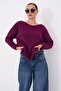 Women's Seamless Collar Knitted Loose Sweater 265022 - - 4