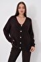 Women's Buttoned Long Cardigan 265156 - 4