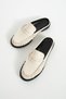 Women's Ecru Skin Sabo Loafer – Stylish Moccasin Slippers Casual Shoes - 2