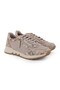 Women's Casual Shoes Genuine Leather Patterned Side Zipper Laser Cut Thick Sole Sneaker 26Y-3970 - 3
