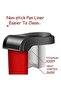 Hot Air Popcorn Maker Machine, Electric Popper with Clear Lid Red for Home Use - 6