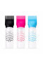 Hair Coloring Comb Colorful Plastic 6oz with Scale - Transparent Plastic Bottle