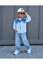 Boy's Knitwear Garnished 3-Piece Denim Set - Age 4/12 - 31898 - 4