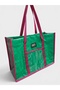 Large Size Waterproof Pilsa Beach Shoulder Bag - Green 3 - 2