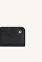 Metal Detailed Textured Women's Faux Leather Wallet I5810Axns - 4