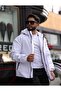 Men's Quilted Coat Rain and Cold Resistant Jacket - 3