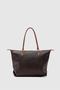 Lenny Women's Strap Shoulder Bag - Shopper Bag Brown - 2