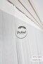 1-3 Regular Pleated Hollow Out Patterned Betül Ecru Tulle Curtain - 6
