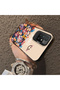 Redmi 10 Compatible Silicone Edge Hard Back Case Couple Phone Case with Floral Pattern - 4