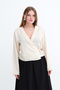 Tie-Up Long Sleeve Blouse G18613 - 2