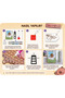 5D Diamond Stone Embroidery Table Set with Capybara Pattern 20X25 cm Wooden Metal Framed Diamond Mosaic Hobby Set - 4