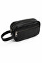Men's Handbag Puffy Leather Daily Bag Black-2