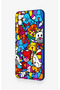 Samsung A04 Compatible Britto Garden Patterned Silicone Case - 4
