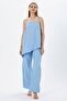 Brode Fabric Suit with Straps and Pants - 3