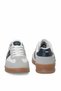 Men's White Navy Blue Sneaker Casual Lace-Up Sports Shoes Retro Tan Sole - 5