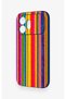 Honor 600 Compatible Colorful Patterned Silicone Case - 4