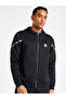 Men's Zippered Hooded Black Tracksuit Set 25N-1129/1128 - 3