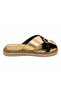 Women's Stylish Slippers with Cross Straps and Buckle - 6
