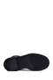 Women's Black Zippered Lace-Up Leather Boots Wf180018Df - 5