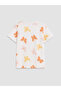 Lcw Kids Ecru Butterfly Printed Girls' Set - 4
