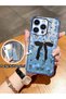 iPhone 14 Pro Compatible Transparent Four Corner Silicone Coated Glossy Edge Case
