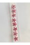 Hair Accessories and Hair Cubes - Red Color with Star Flowers (8 Pieces) - 5
