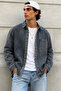 Men's Regular Denim Shirt – Washable Denim Long Sleeve Jean Shirt with Pockets