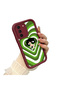 Samsung Galaxy S21 Fe 5g Compatible Case Camera Protective Cartoon Pattern Maroon Lover Couple Silicone Phone Case - 3