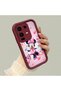 Infinix Note 50 Pro Plus Compatible Case Camera Protector Minnie Pattern Burgundy Lover Couple Silicone Phone Case - 3