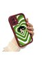 Samsung Galaxy A05 Compatible Case Camera Protective Cartoon Pattern Maroon Lover Couple Silicone Phone Case - 3