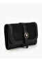 Monogram Textured Wallet with Flap Closure - 3