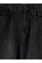Özmarka New Season Black Extra Loose Fit Men's Jean Trousers - 7