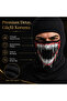 Unisex Monster Teeth Printed Balaklava 1 Piece One Size Viscose Motorcycle Mask under Helmet - 3