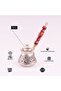 350 ml Handcrafted Copper Coffee Pot for 2 People – Gaziantep Handmade Turkish Coffee Pot - 3