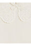 Bebe Roba Collar Embroidered Long Sleeve Girl's T-Shirt from Uzg Store for Style Enthusiasts - 3
