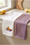 Set of 2 Cotton Waffle Kitchen and Drying Towels |   High Absorbency, Fast Drying |   45X70 cm