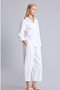Barrel Fit Linen Blend Elastic Waist Elastic Leg Trousers I1195Ax26Hs - 4