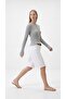 Transparent Shiny Translucent Silver Knitwear - 5